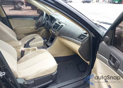 2010 Hyundai Sonata Gls z USA, uszkodzony, nr VIN 5NPET4ACXAH633686